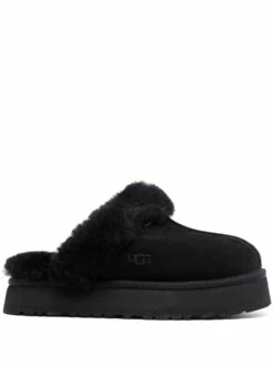 Women UGG Disquette Suede Slippers