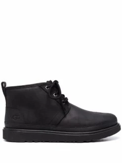 Men UGG Shearling-lined Leather Ankle Boots