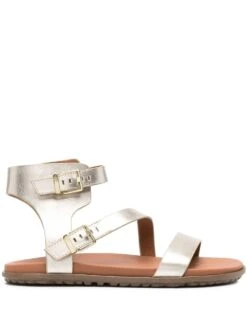 Women UGG Metallic-finish Open-toe Sandals