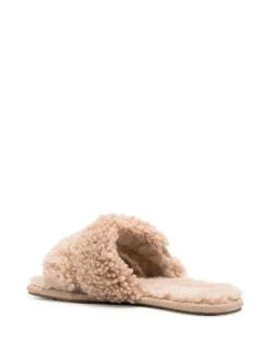 Women UGG Maxi Curly Scuffette Slippers -Ugg 19186956 42073428 1000