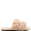 Women UGG Maxi Curly Scuffette Slippers -Ugg 19186956 42073429 1000