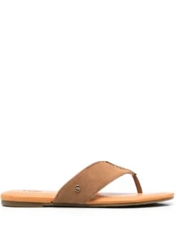 Women UGG Carey Suede Flip Flops